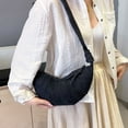 thumbnail image 3 of Bolso Hombro Mujer Denim Fashion Crescent Crossbody Bag para Viajes Al Aire Libre, 3 of 8