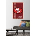 thumbnail image 2 of NFL San Francisco 49ers - Retro Logo 14 Wall Poster with Push Pins, 22.375" x 34", 2 of 6