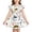 F21-Light Gray, variant on FYDUU Back To School Dress for Girls Cute Print Short Sleeve Dress Summer Dresses Casual A-Line Sundress First Day of School Outfit for Kids 3-4 Years