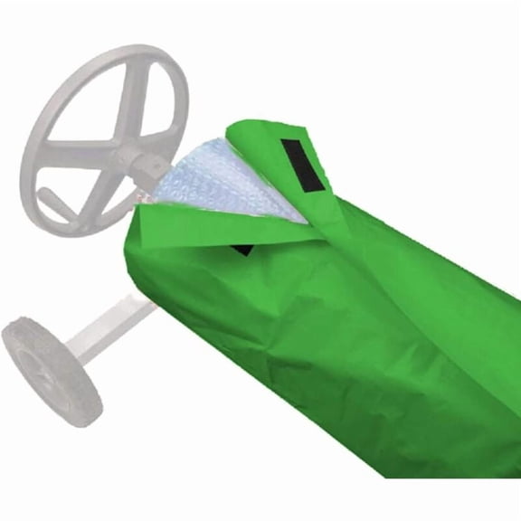 Waterproof Fabric Pool Cover Roller, Indoor Outdoor Pool Protective Cover - 73076cm, Green