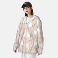 thumbnail image 3 of Vsdgher Sweat à Capuche Imprimé Lapin pour Hommes et Femmes, Protection Solaire à Manches Longues pour la Pêche et la Course - Moyen, 3 of 7