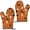 Grey-2, variant on Halloween Full Print Oven Gloves Pair Heat Resistant Polyester Cotton Mitts For Outdoor Barbecue