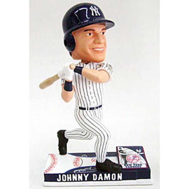 New York Yankees Johnny Damon On Field Bobblehead