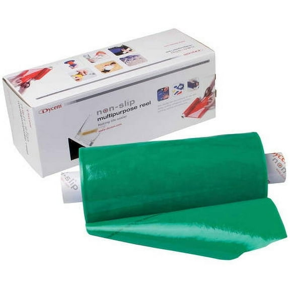 Dycem Non-Slip Material, Roll, 8" x 10 Yard, Forest Green