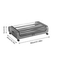 thumbnail image 3 of Dvkptbk Under Bed Storage With Wheels Larger Under Bed Storage Containers With Clear Lids Under Bed Shoe Organizer Rolling Under Bed Storage Drawers For Shoes Clothes, 3 of 5