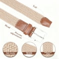 thumbnail image 3 of TOUGERJOY Mens Stretch Belt, Woven Elastic Braided Web Belt Casual for Golf Hunting Pants Jeans, 3 of 10