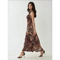 thumbnail image 6 of Printed Halter Collar Maxi Dress, 6 of 6
