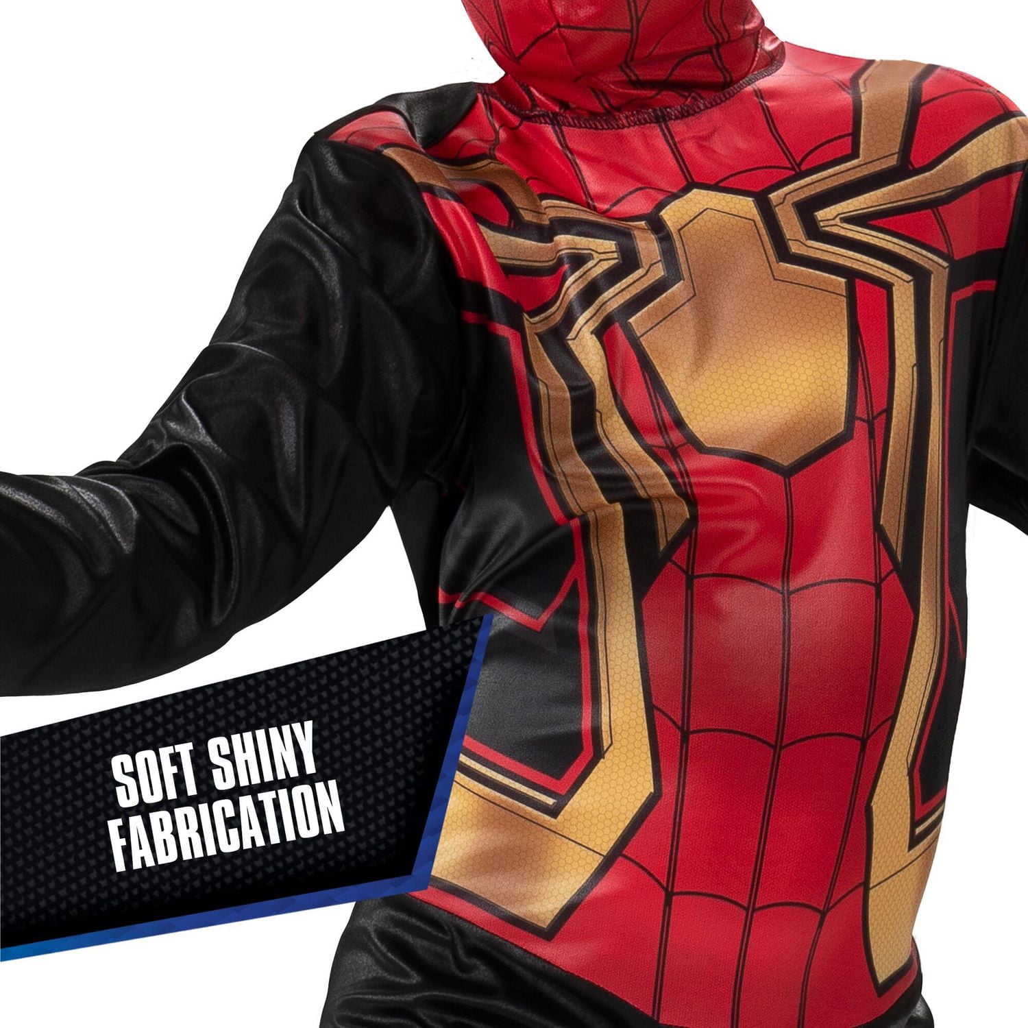 MARVEL'S SPIDER-MAN INTEGRATED SUIT YOUTH COSTUME - Combinaison en jersey poly avec masque en tissu