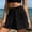 *Black, variant on Women’s Elastic High Waist Drawstring Shorts with Pockets,Casual Loose Fit Summer Shorts Black,Women's Plus XXL