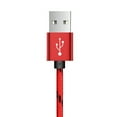 thumbnail image 3 of USB Type C Cable Fast Charging [2-Pack 10ft], Borz USB-A to USB-C Charge Braided Cord Compatible with Samsung Galaxy S10 S9 S8 S20 S21 Plus A51 A11, Note 10 9 8, PS5 Controller, USB C Charger, 3 of 3
