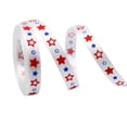AURIGATE 4th of July Patriotic Ribbon 180in, Red White Blue Heart Star ...