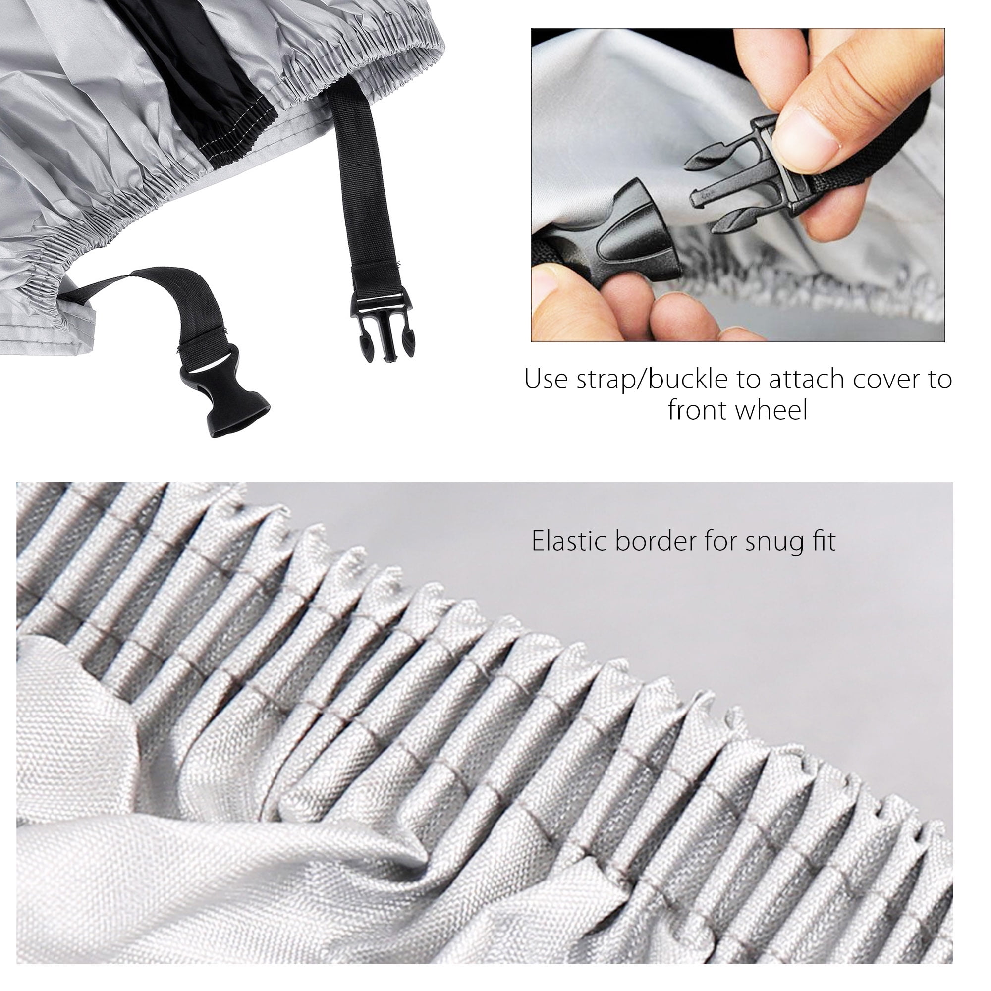 LotFancy Bike Cover, Waterproof Bicycle Storage Cover