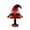 Ghost, variant on WWC Halloween Witch Hat Lamp, Handcrafted Vintage Stained Glass Night Light with Ghost Accents, Glow-in-The-Dark Halloween Decor for Bedroom Party