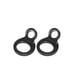thumbnail image 1 of 2uds Amarre Anclas Ganchos Correa Anillos para Motocicleta Negro, 1 of 1