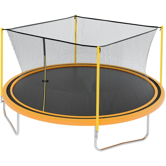 Trampolin Brincolin 4.2m Reforzado Rudo 14 Pies CENTURFIT Brincolin Tumbling Red