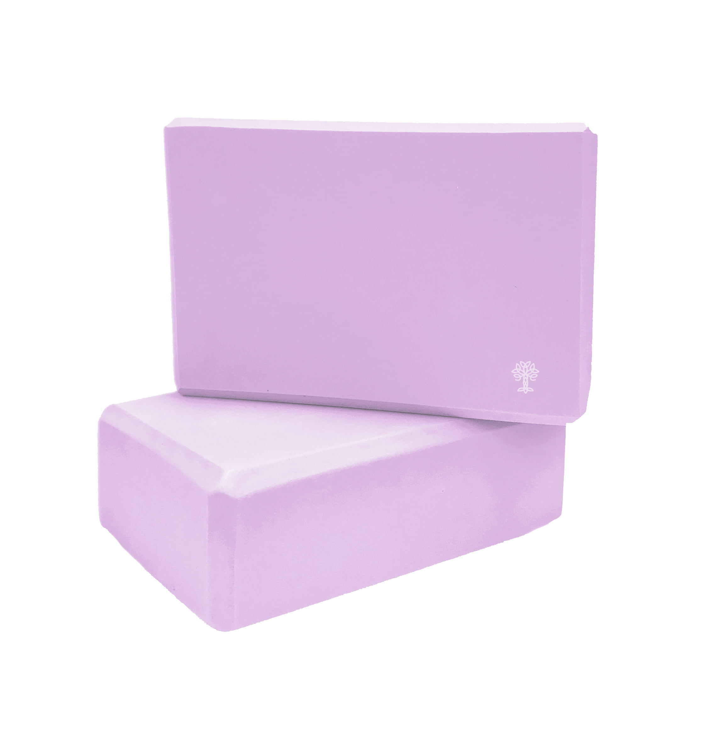 Oak and Reed 3" Foam Yoga Blocks, Mauve (Set of Two)