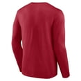 thumbnail image 3 of Men's Fanatics Branded Red Tampa Bay Buccaneers Big & Tall Wordmark Long Sleeve T-Shirt, 3 of 3
