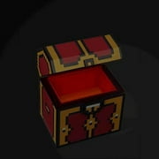 Legendary 8-Bit Light-Up Jewelry Treasure chest with Sound