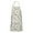 Gold Christmas Tree, variant on White Christmas Gingerbread Man Apron-Garden Aprons for Women with Pockets-Cotton Linen Waterproof Kitchen Cooking Gardening Aprons Adjustable for Kitchen,Cooking,BBQ and Salon 32"x27"