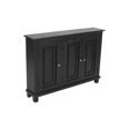 thumbnail image 5 of Bayside Jensen 3-Door Solid Wood Sideboard in Charcoal Gray Finish, 5 of 8