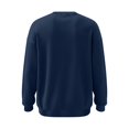 thumbnail image 6 of Rvwovn Men's Ribbed Crewneck Sweater Long Sleeve Thick Thermal Loose Fit Fall Winter Pullover Top, 6 of 7