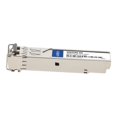 thumbnail image 2 of AddOn - SFP+ transceiver module (equivalent to: HP QW928A) - 10GbE - 10GBase-SW - LC multi-mode - up to 984 ft - 850 nm - TAA Compliant, 2 of 8