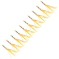 thumbnail image 3 of 10 Uds cebo de pesca señuelo de pesca Artificial Jig accesorios para río Bnak lago 8cm de longitud láser naranja, 3 of 10