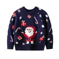 thumbnail image 1 of Gyratedream Ugly Christmas Sweater for Child Novelty Xmas Holiday Party Santa Claus Pullover Knitwear, 1 of 4