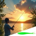thumbnail image 2 of Hearth & Gear Queue de Pêche Swimbaits 2.7 Pouces Bicolore 10/20 Pcs Pêche avec Queues Souples compatible avec Mach, 2 of 4