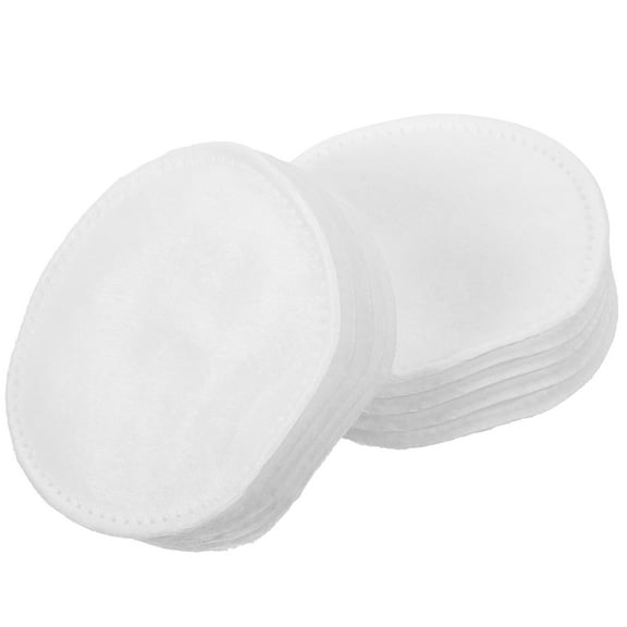 HOMEMAXS  200 Pcs Cotton Rounds Pads for Face Jumbo Reusable Makeup Remover Cloths Travel White