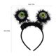 thumbnail image 3 of Diademas de globo ocular para Halloween, aros para el pelo, tocado de bolas de ojos de Halloween, estilo aleatorio, 2 uds., 3 of 5