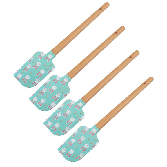 4 Pcs Silicone Spatula Cake Tool Cookie Butter Pancake Baby