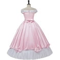 thumbnail image 5 of Women's Pink Princess Dress Party Outfit Princess Dress Up Fancy Gown, 5 of 7