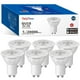 thumbnail image 1 of Bombilla LED Valytime regulable GU10 de 7 W (50 W, 60 W, 75 W), 3000 K, paquete de 6, 1 of 6