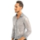 thumbnail image 5 of Camiseta de discoteca de los años 70 para hombre, ropa de disfraces holográfica con lentejuelas brillantes, malla transparente, ropa de club, camiseta de actuación de baile de discoteca, 5 of 5