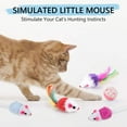 thumbnail image 3 of Semfri 27pcs T-Type Interactive Cat Tunnel Toy Set,Blue and Black for Kittens, Puppies, Rabbits,Guinea Pigs, 3 of 10