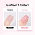 thumbnail image 3 of Esmalte de uñas en gel con base de goma Beetles Glitter Nude Pink, 15 ml, 3 of 8