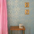 thumbnail image 4 of Stencil Stencil Ease Diseño barroco victoriano de pared y suelo, 4 of 6