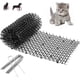 thumbnail image 1 of Thorn Grid Animal Barrier Cat Repellent Strips Animal Barrier with Spikes 200 x 30 cm Anti Cat Network with 4 U-Shaped Ground Anchors for Garden, 1 of 5
