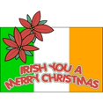 thumbnail image 3 of CafePress - FIN Irish Merry Christmas Women's Dark Pajamas - Women's Short Sleeve Print T-Shirt and Pants Dark Cotton Pajama Set, 3 of 7
