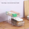 thumbnail image 2 of Amaiiu Storage Shelf Portable Dual Layer Transparent Replacement Slideable Household Makeup Cosmetic Toiletries Holder Organizer Type 2, 2 of 10