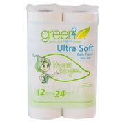 Green2 Toilet Paper, 12 Double Rolls