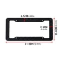 thumbnail image 5 of Cubierta Placa Matrícula Cubierta Etiqueta Placa Matrícula Negra Accesorios Coche Fibra Carbono, 5 of 5