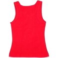 thumbnail image 2 of Cool Island Girls Cotton Sleeveless Jeweled Shirt Top 9625-5 (red), 2 of 3
