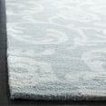 thumbnail image 6 of SAFAVIEH Soho SOH415B Handmade Light Blue / Silver Rug, 6 of 7