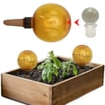 thumbnail image 7 of Yucurem 1 Pack Plant Watering Globes with Covers, 500ml Self Watering Planter Insert, Plastic Automatic Watering Planter Insert Top Fill for Indoor and Outdoor Plants (Orange), 7 of 7