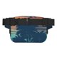thumbnail image 3 of Fotbe Palm Trees Cangurera Cuadrada con Estampado de Doble Capa, Bolsa de Cintura Ajustable Mini para Hombres y Mujeres, 3 of 9