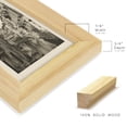 thumbnail image 2 of Vintage Views of Venice IV - Framed Print w/glass - Natural Wood, 2 of 8