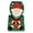 Green, variant on Shoreew Santa Toilet Seat Cover 2-Piece Christmas Bathroom Set Santa Claus Toilet Seat Cover And Mat Set for New Year Indoor Bathroom Decor