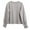 Gray, variant on AJTQTH Cute Fall Winter Long Sleeve Crewneck Sweatshirts for Kids Boys Girls Casual Solid Color Pullover Tops Loose Oversized Baggy Outwear T-Shirts Beige 11-12 Years